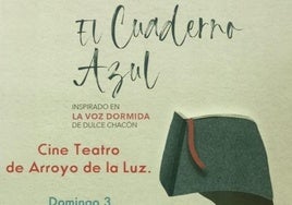 'El Cuaderno Azul' llega a Arroyo de la Luz