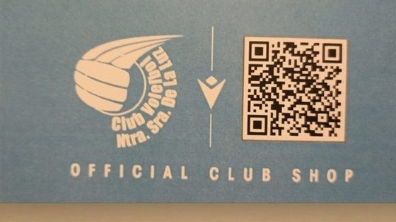 El equipo de voleibol presenta su tienda online