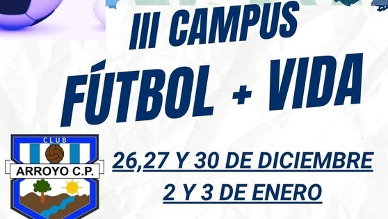 Inscripciones abiertas para el III Campus de Fútbol 'Fútbol + Vida'