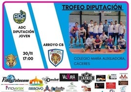El Arroyo CB se desplaza para enfrentarse al ADC Diputación Joven