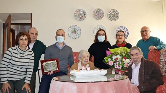 La arroyana Carmen Lucas cumple 100 años
