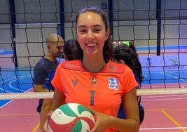 Fabiola Ortega, mejor bloqueadora de la 9ª jornada de SF2.