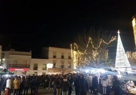 Imagen de archivo. Mercado navideoñ del pasado año.