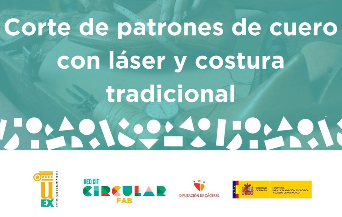 Curso de Corte de Patrones de Cuero con Láser y Costura Tradicional en el Circular FAB