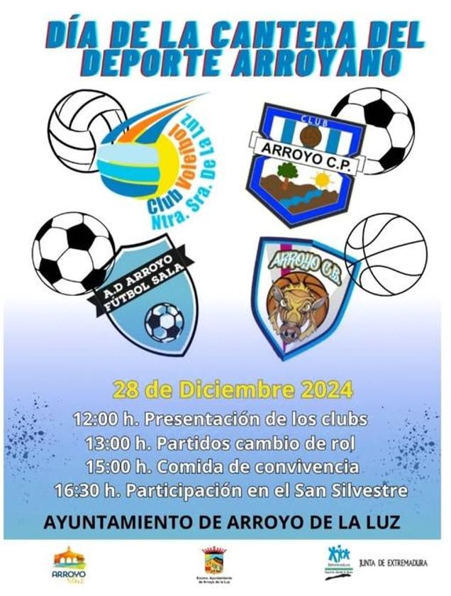 Inscripciones para participar en El Día de la Cantera Arroyana