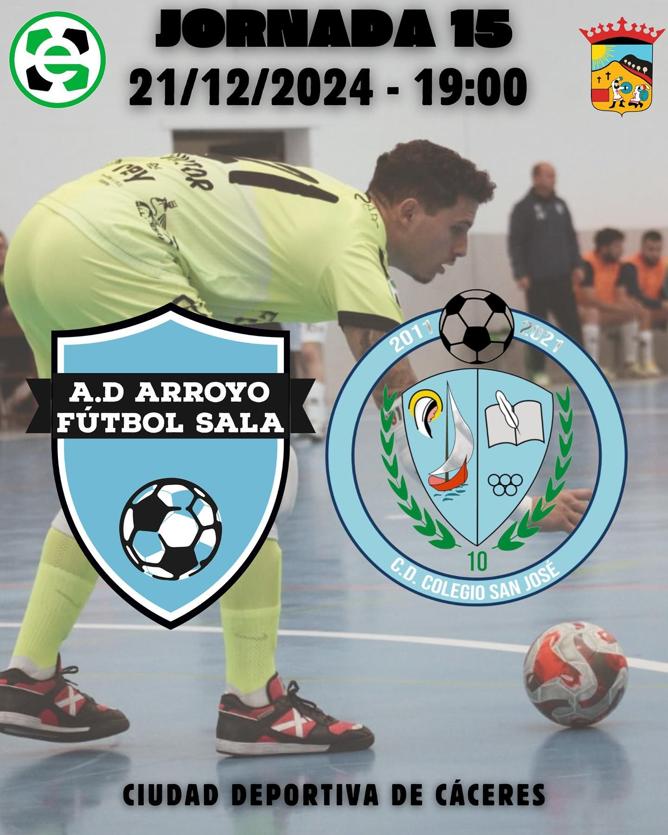 Fin de semana de derby entre el Arroyo FS y el CD San José FS