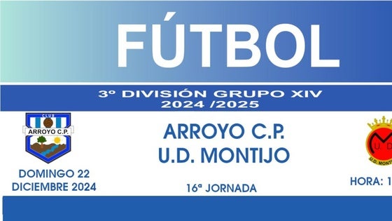 El Arroyo CP recibe en casa al Montijo