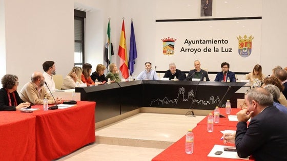El Ayuntamiento de Arroyo de la Luz acoge el pleno anual del Consejo Económico y Social de Extremadura