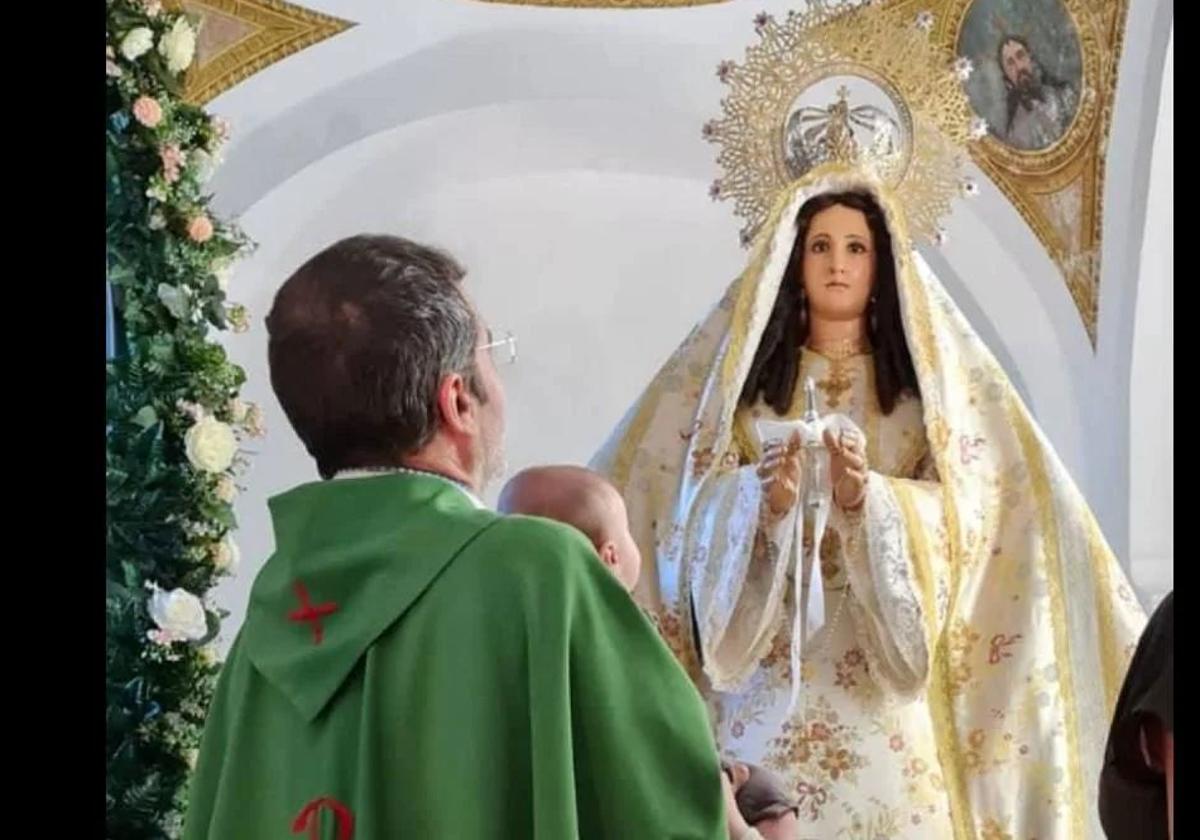 Presentación de los niños a la Virgen de la Luz