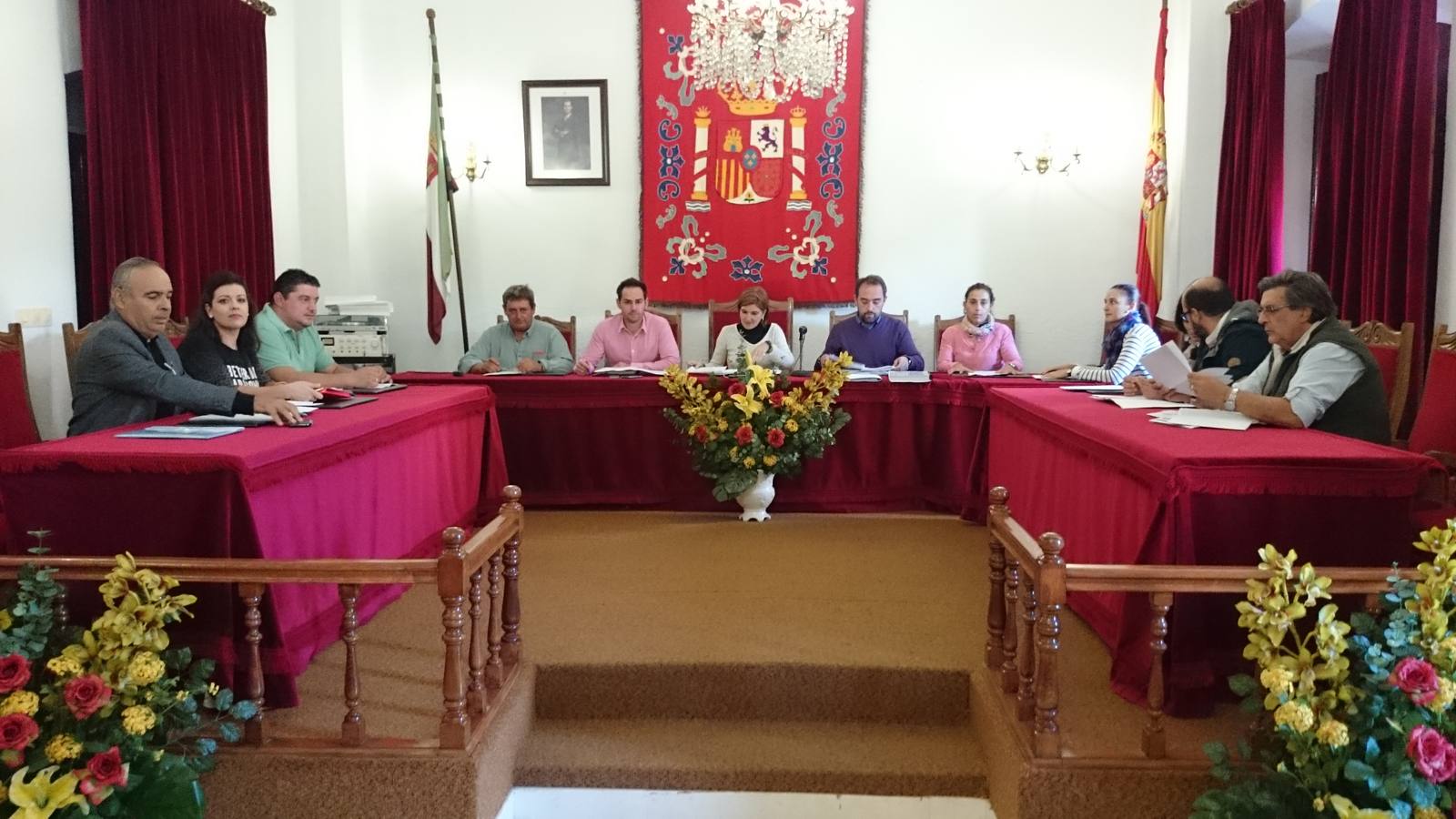 Celebración del pleno extraordinario.