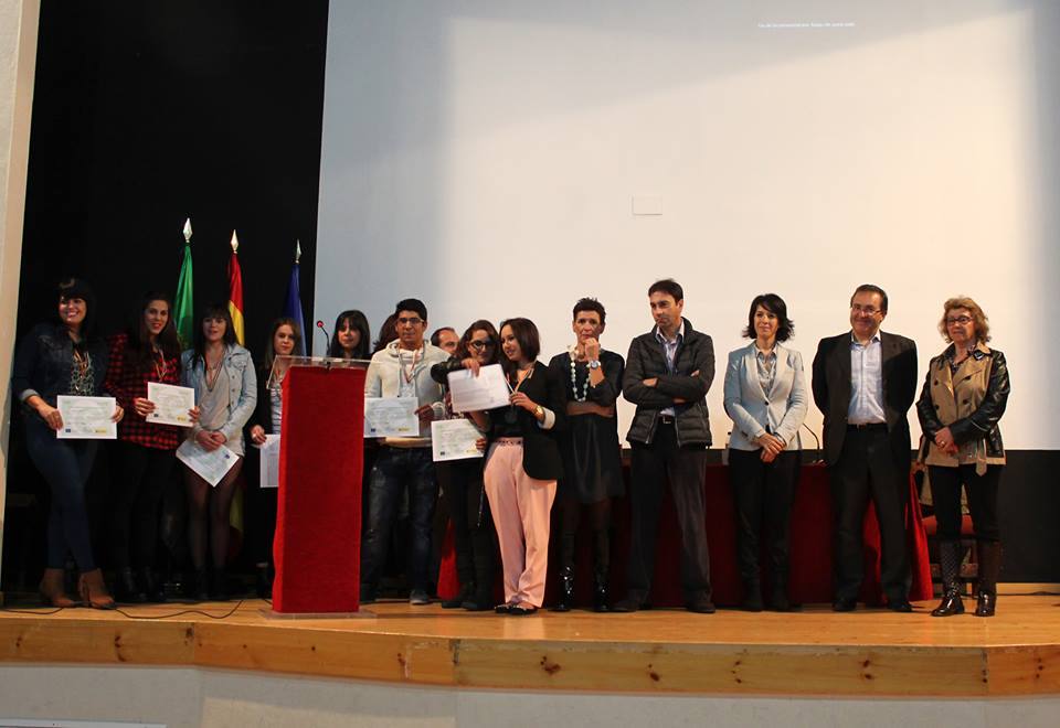 Entrega de diplomas. 