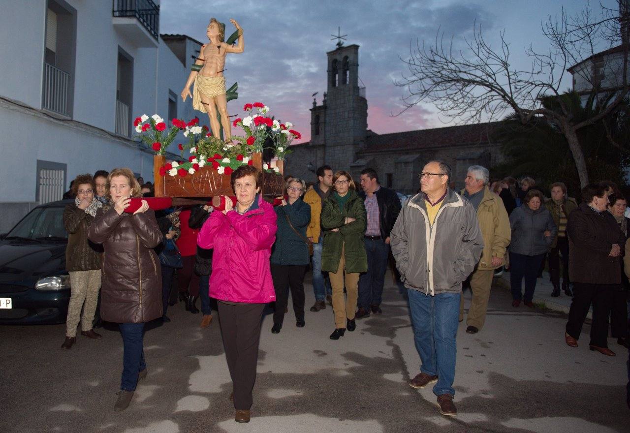 Procesión de San Sebastián. 