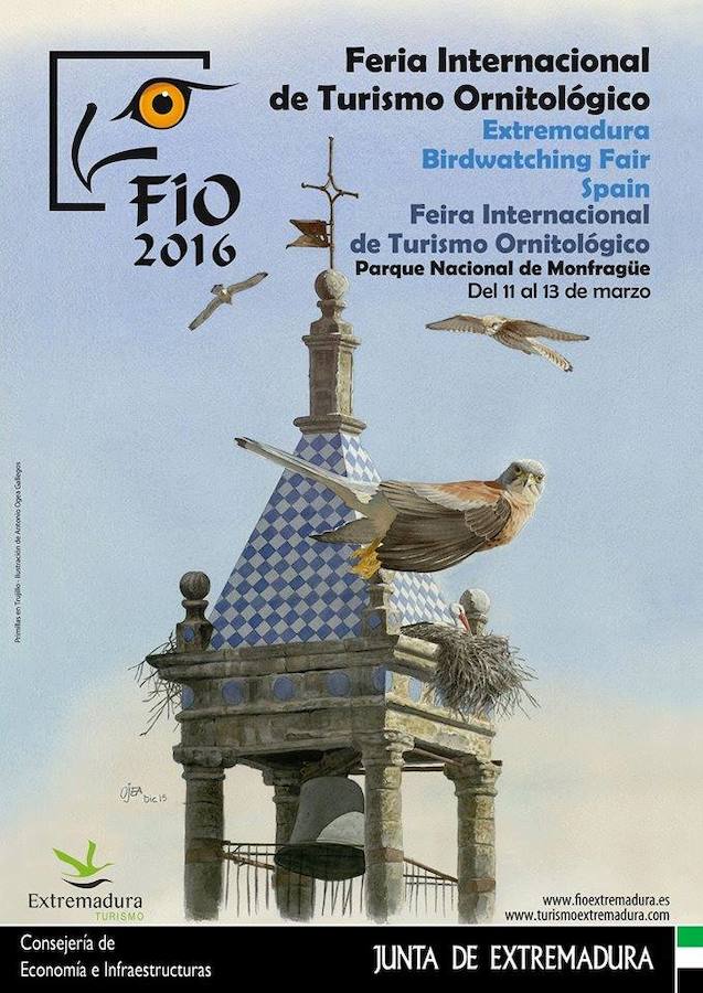 Cartel de la Feria Internacional de Turismo Ornitológico 