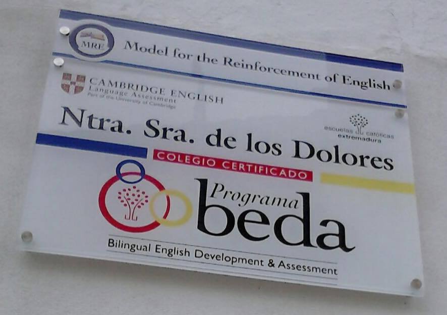 El Colegio Nuestra Señora de los Dolores cuenta con más de 90 años de presencia en Arroyo de la Luz. 