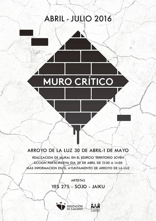El 'Muro Crítico' hace parada en Arroyo para concienciar sobre el mal uso y abuso de las nuevas tecnologías