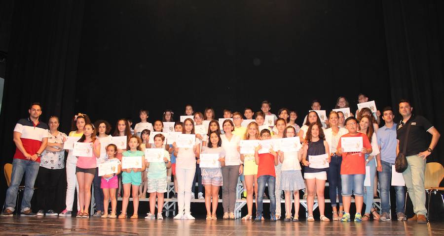 Acto de clausura de la Escuela Municipal de Música. 