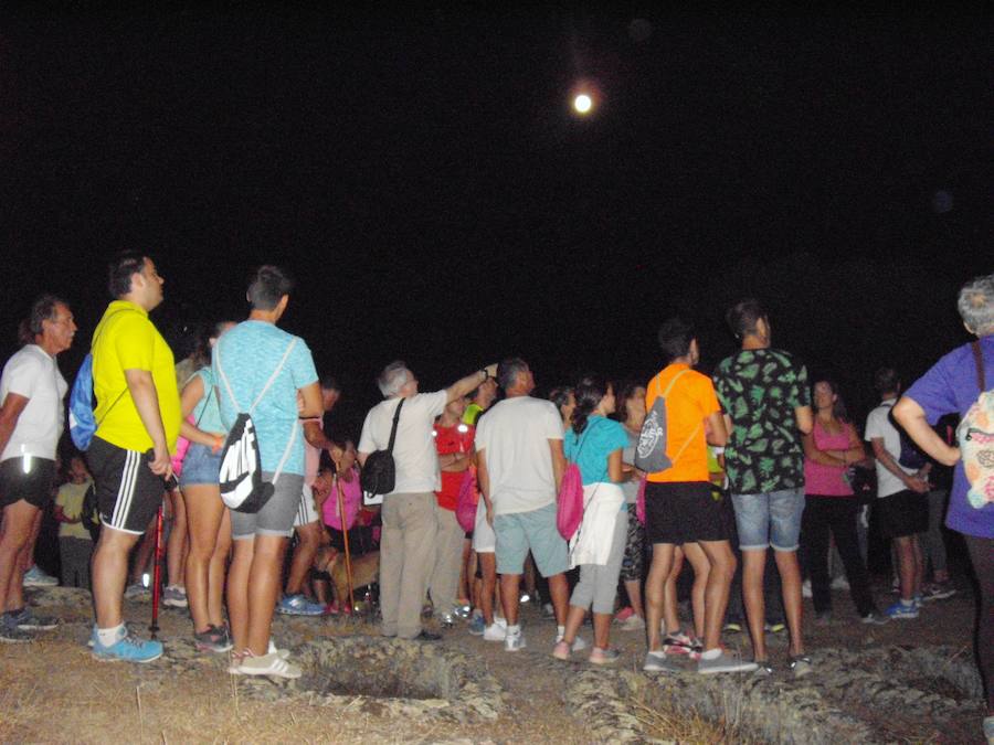 Durante la Ruta Nocturna. 