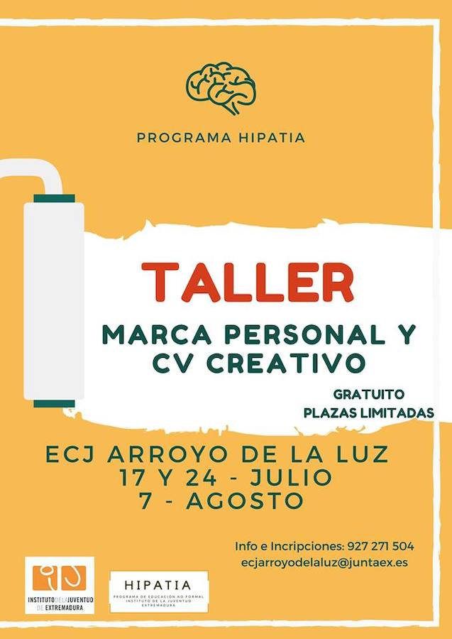 Se pospone el curso de marca personal y CV Creativo