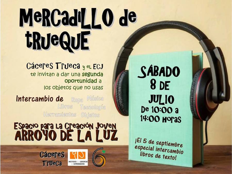 El ECJ organiza un taller de chapas y un mercadillo de trueque