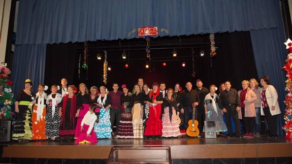 saludo de los miembros de la Asociación Cultural "La Siembra" 