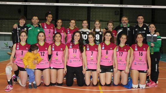 Equipo de voleibol Extremadura Arroyo 