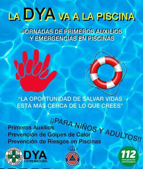 La DYA informa sobre riesgos en piscinas en Arroyo de la Luz
