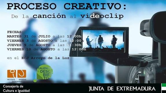 Curso de proceso creativo en el ECJ de Arroyo de la luz