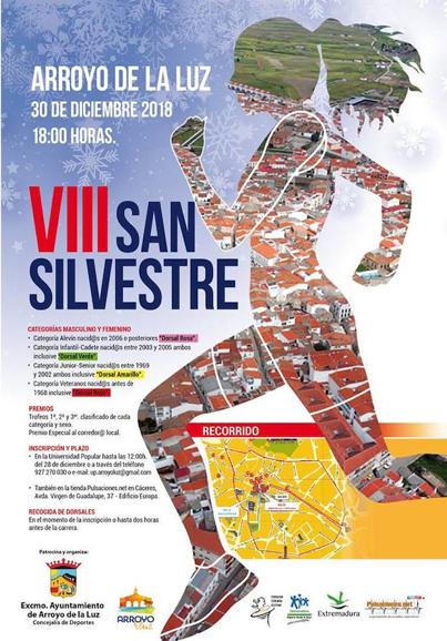 Abierto el plazo de inscripción para la San Silvestre de Arroyo de la Luz