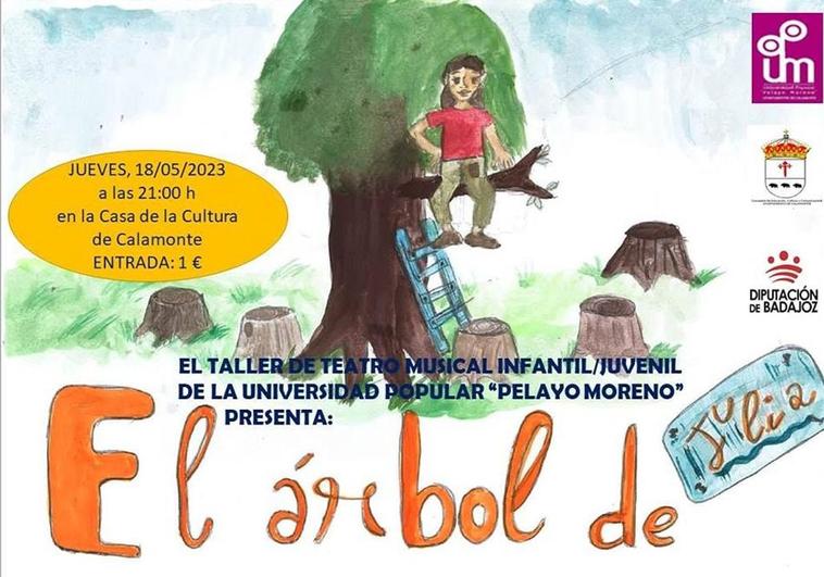 El taller de teatro musical pone en escena 'El árbol de Julia'