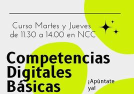 El NCC de Calamonte inicia un curso de Competencias Digitales Básicas
