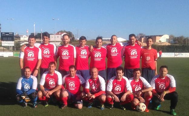 Equipo del Campanario Interserena, que asciende al grupo A de la liga AFAS. 