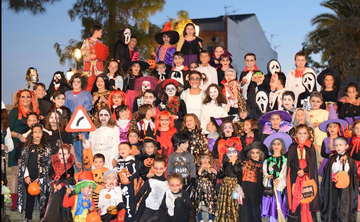 Participantes en una de las fiestas de Halloween. 