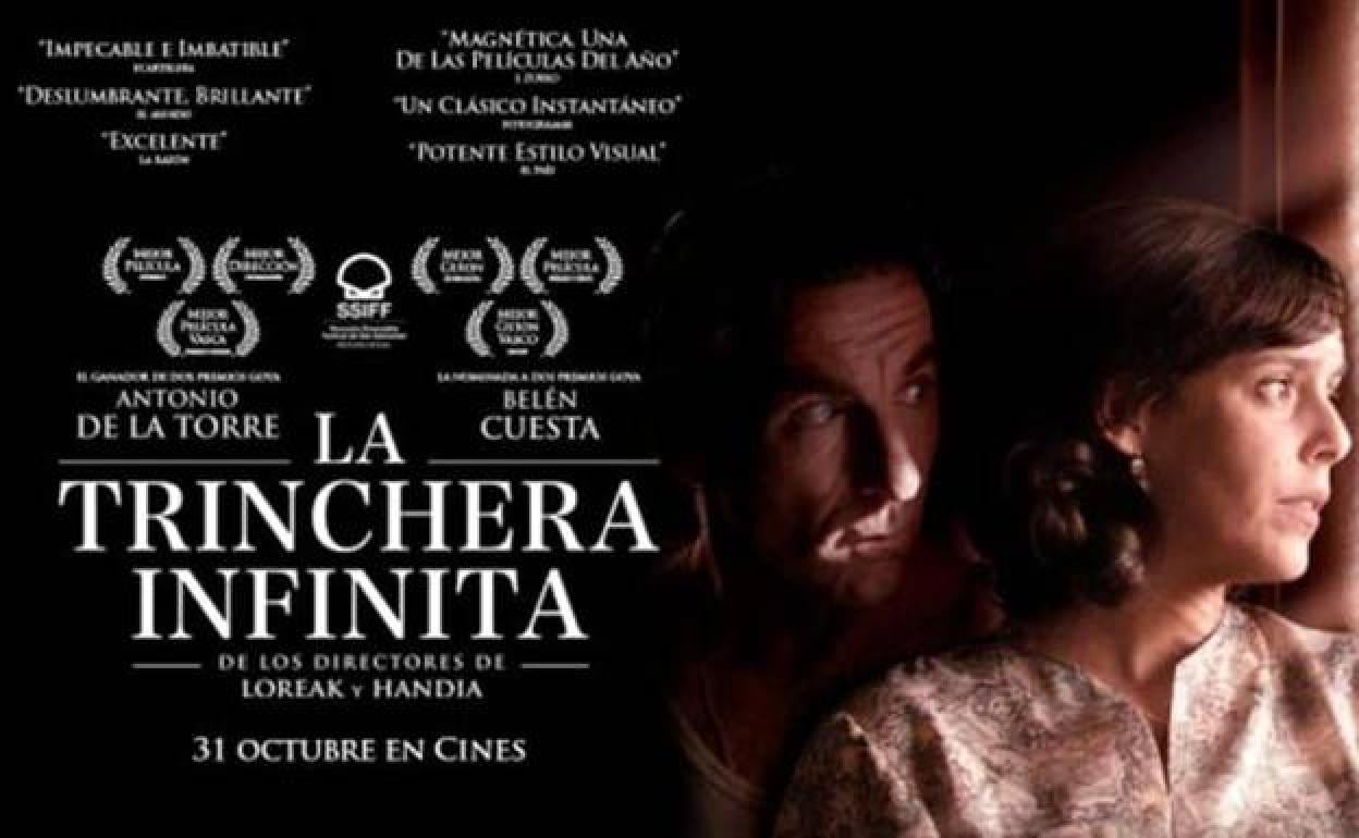 'La trinchera infinita', nominada a 15 Goyas, se proyecta este fin de semana