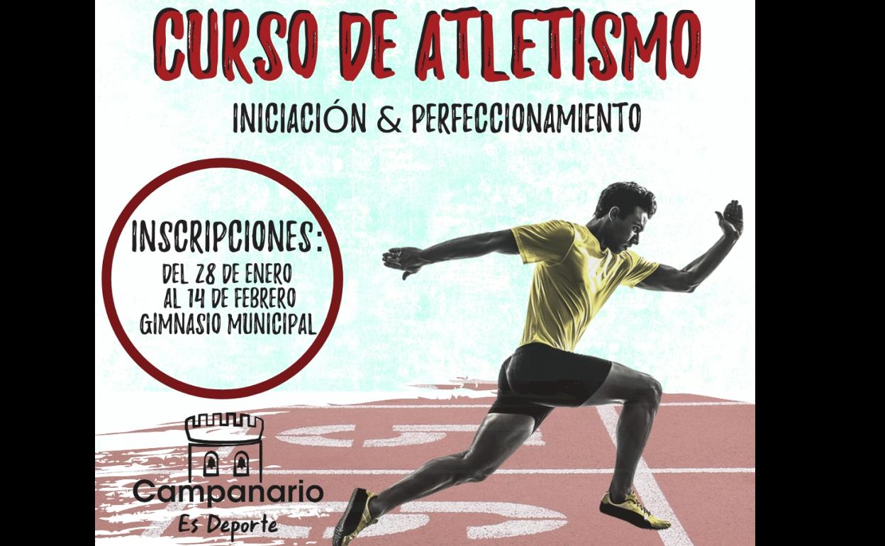 El Ayuntamiento oferta un curso de atletismo de iniciación y perfeccionamiento