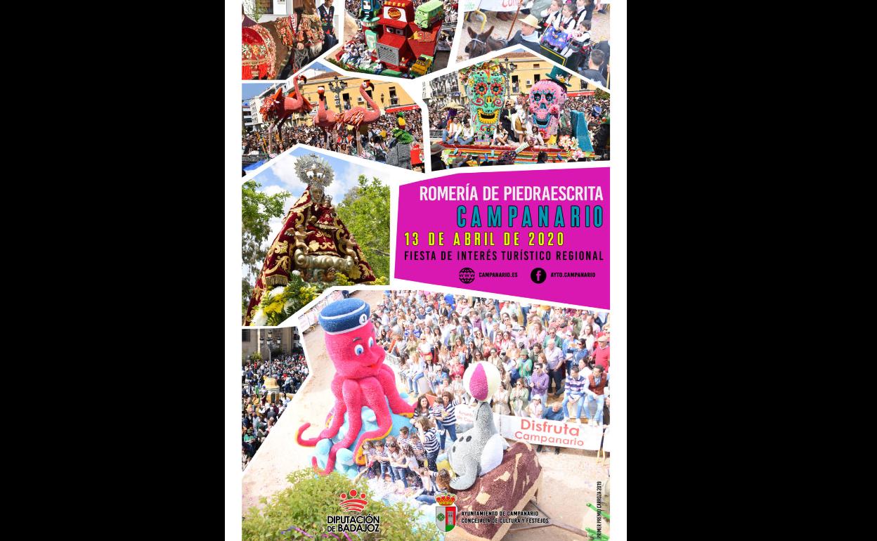 El nuevo cartel de la Romería de Piedraescrita invita a vivir la fiesta