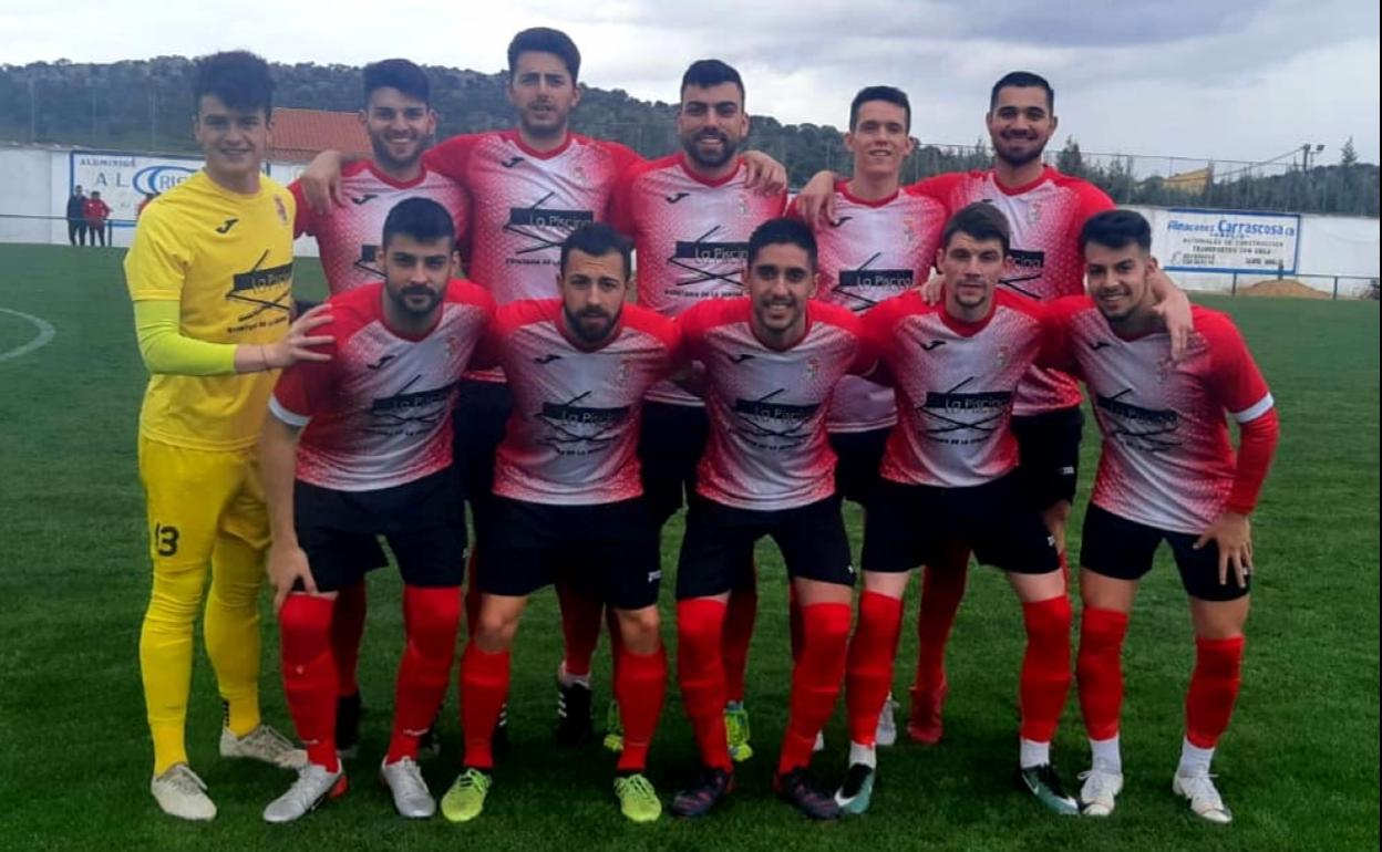 Once inicial del Campanario en el partido frente al Santa Amalia.