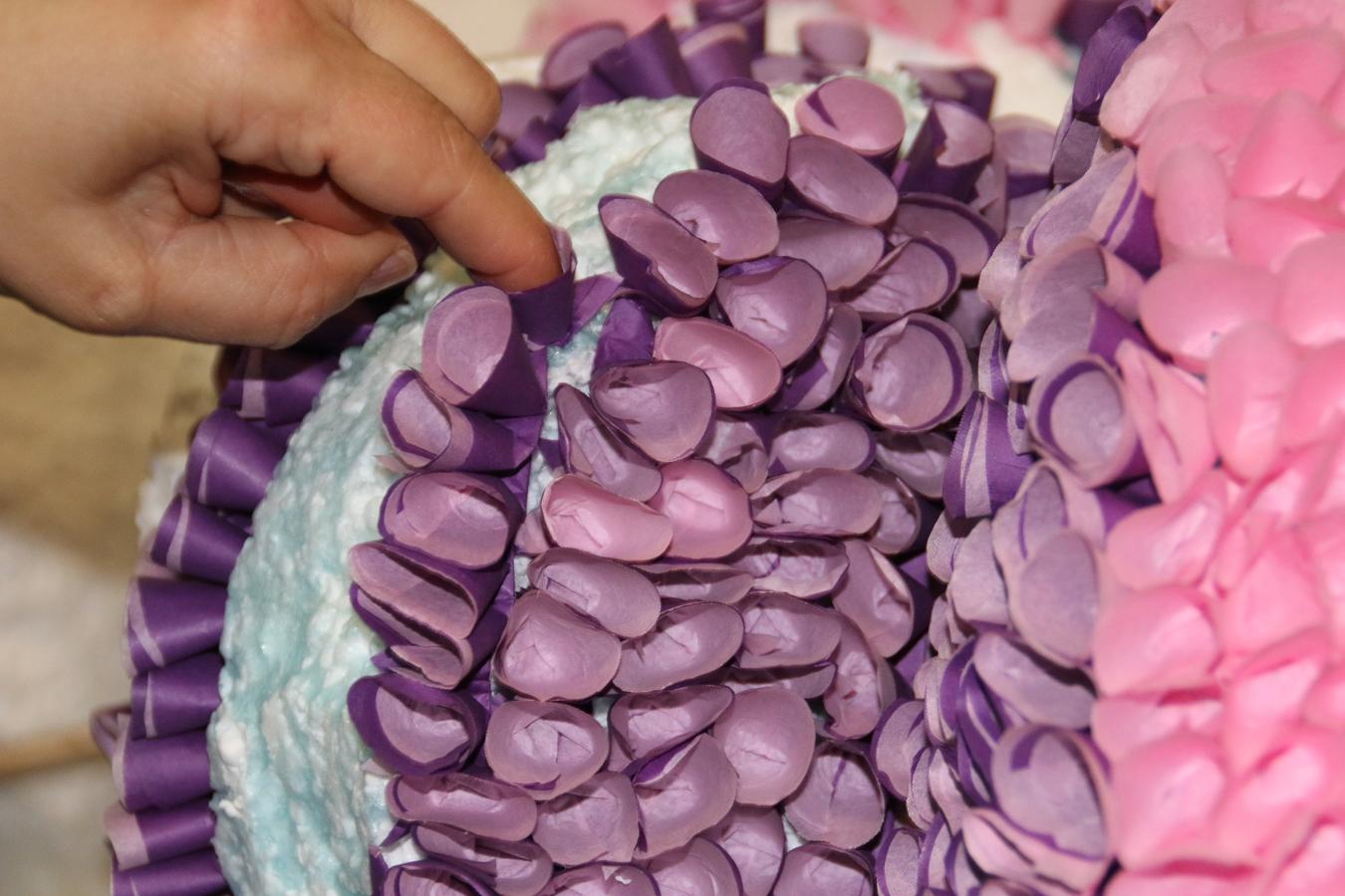 Flores de papel