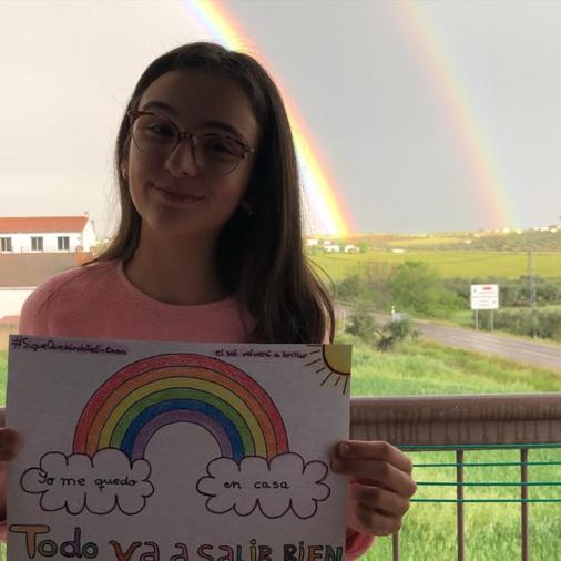 Guitarra en mano, los campanarienses cantaron a su patrona. 