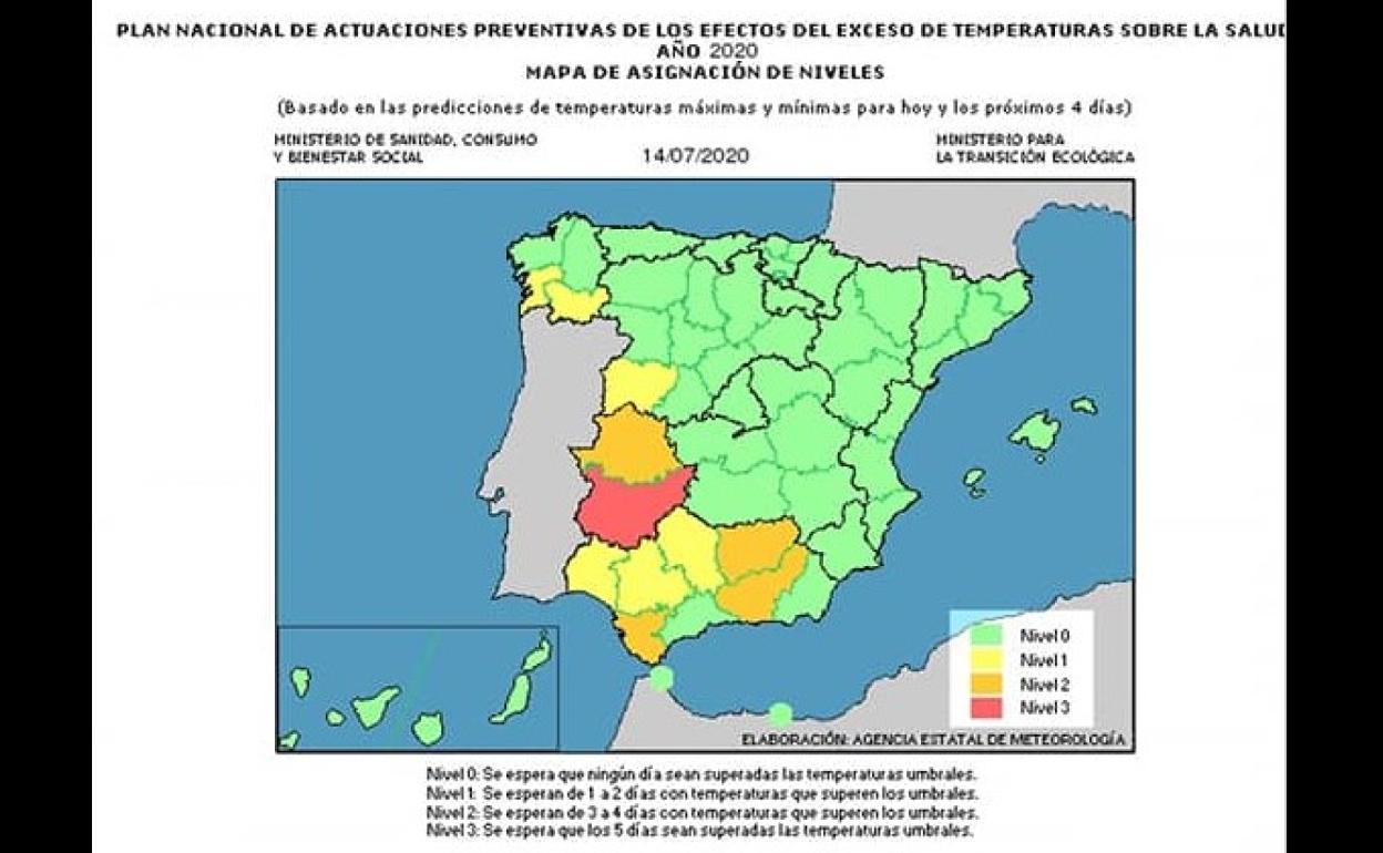 Alerta roja al superar la barrera de los 40 grados durante varios días seguidos