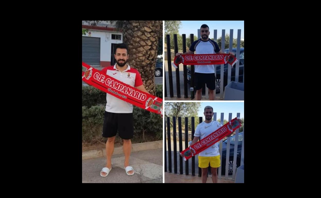 Miguel de Tena, Loren Díaz y Juan Cabanillas jugarán en Tercera