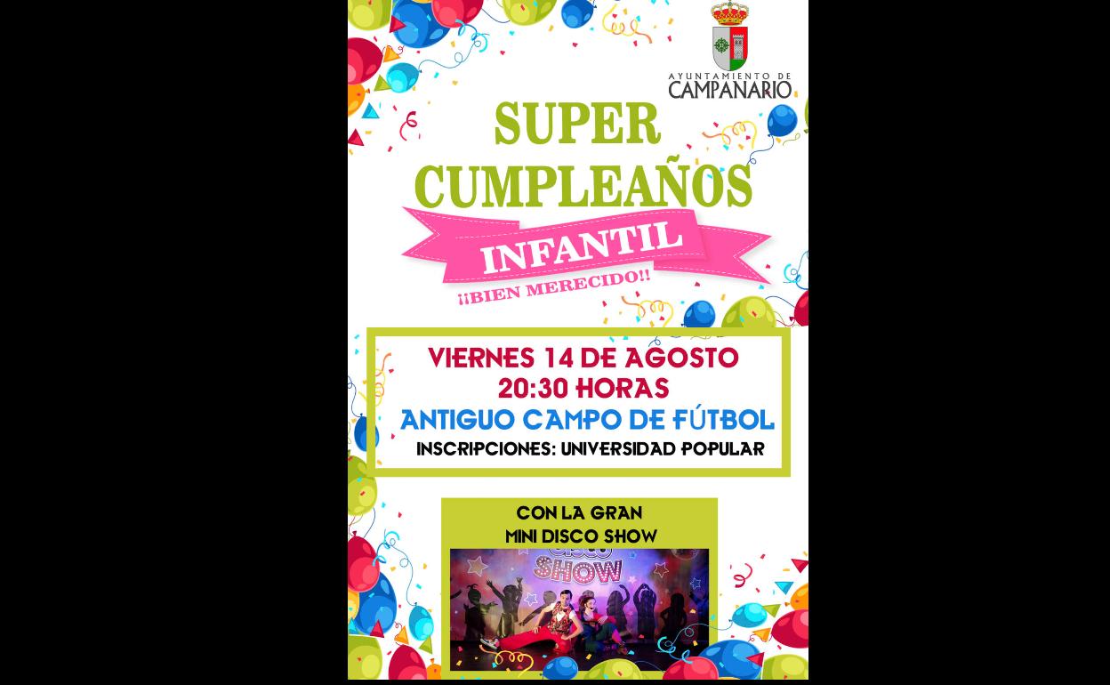 Los niños que han cumplido años durante el confinamiento tendrán una fiesta de cumpleaños especial