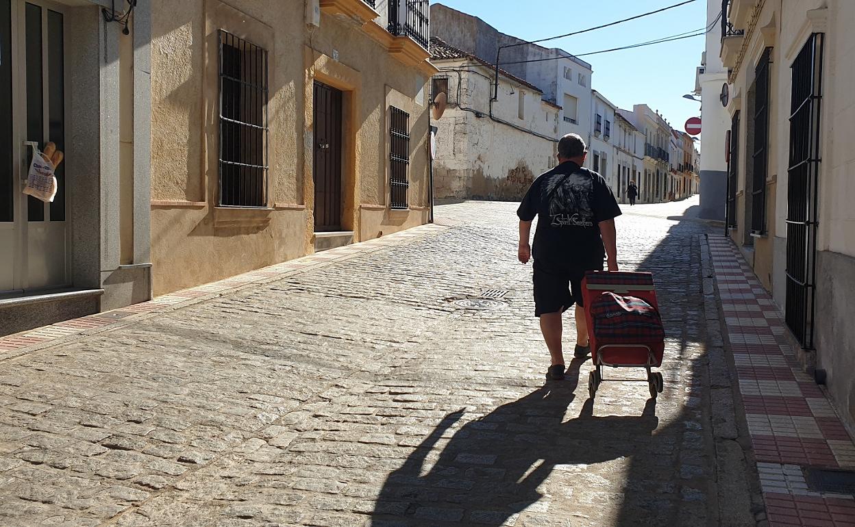 Calle Antonio Reyes Huertas de Campanario. 