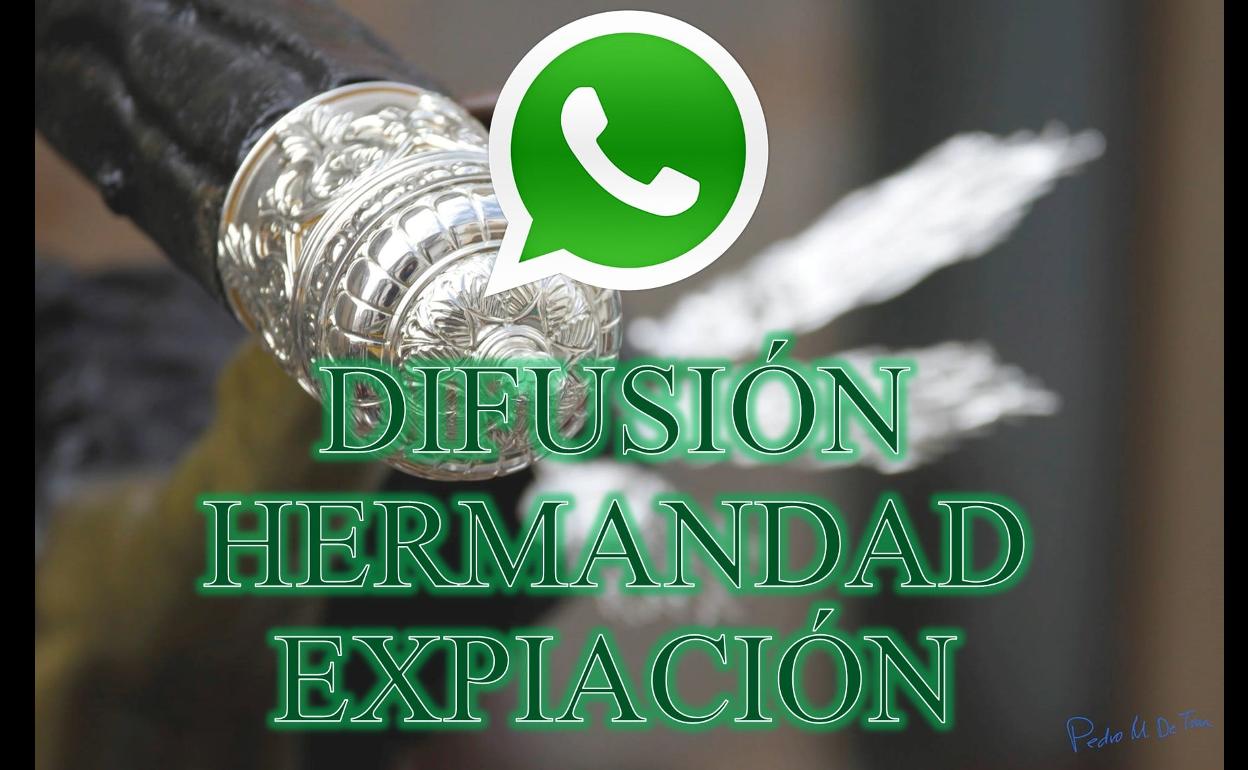 La Hermandad de la Expiación mantendrá informados a los hermanos a través de WhatsApp