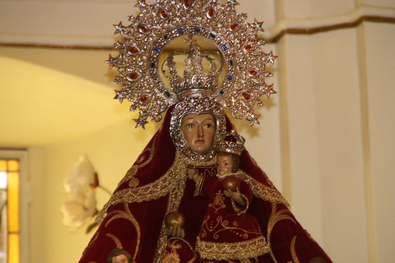 Restauración de los esgrafiados del camarín de la ermita de Campanario. 