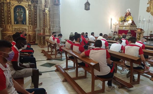 Visita a la Virgen de Piedraescrita. 