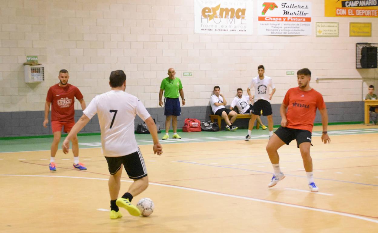 Torneo de fútbol sala en Campanario. 