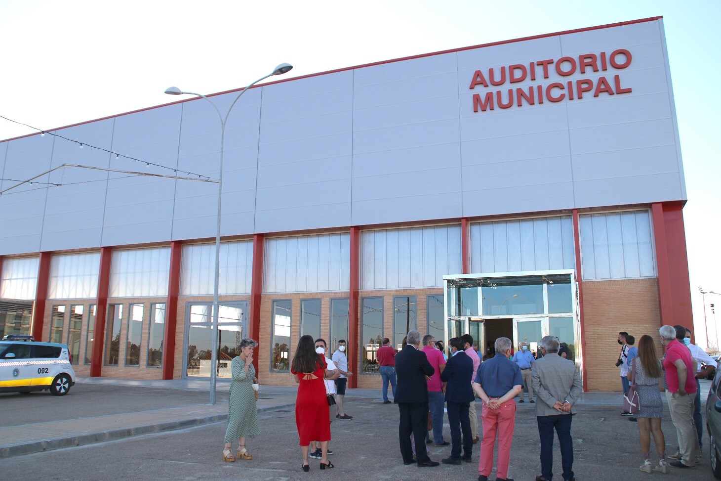Inauguración del Auditorio Municipal de Campanario.