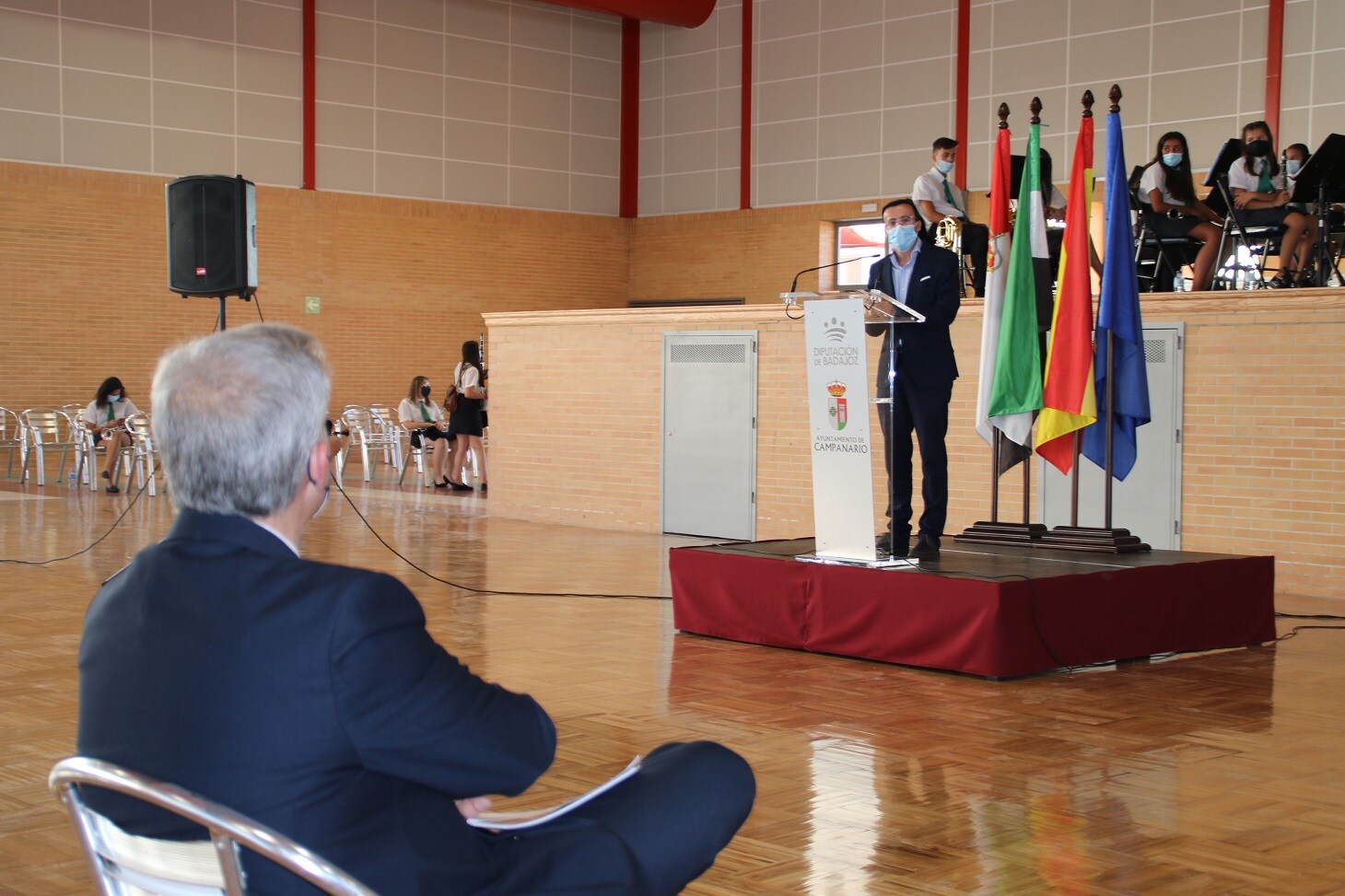 Inauguración del Auditorio Municipal de Campanario.