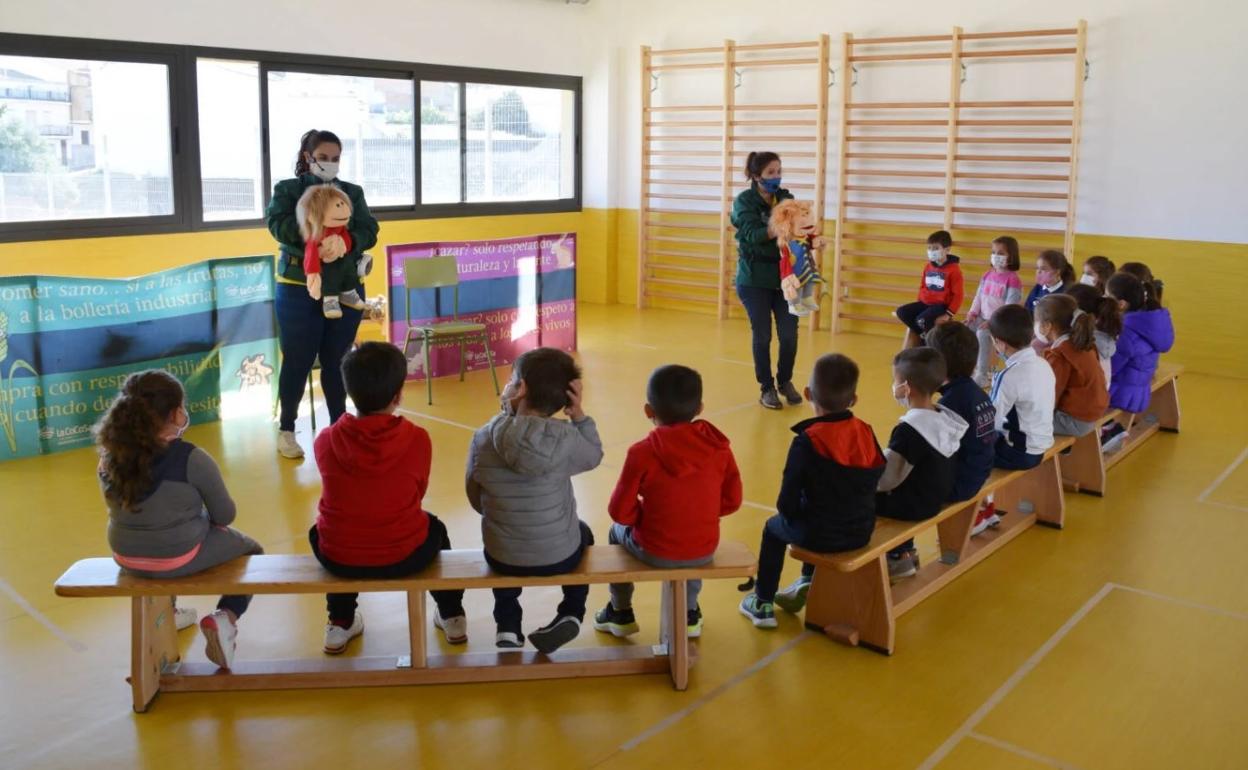 Actividad de los Ecotíteres en Campanario. 
