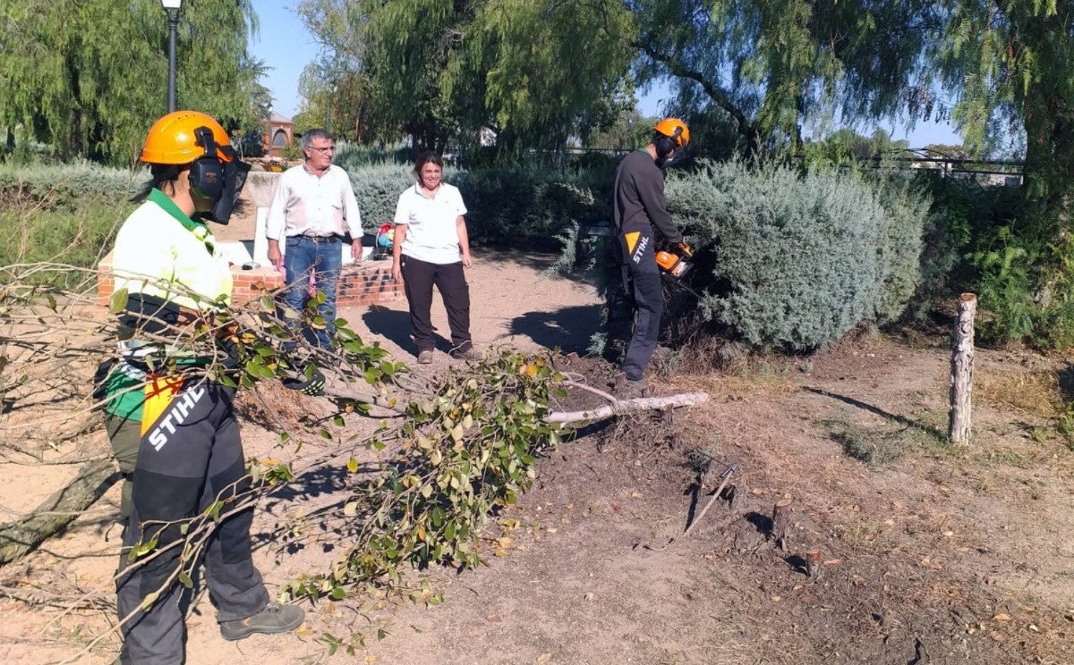 Remodelación del parque de La Laguna. 